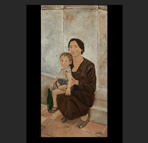 P122: Mujer con niño (2011)
