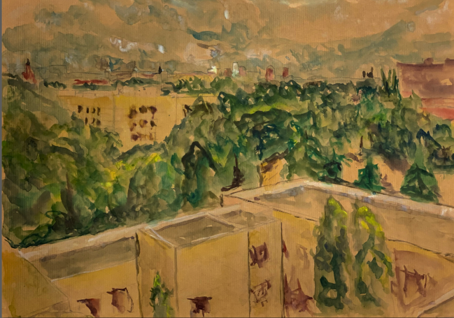 D195: Boceto Terraza BBAA (2017)